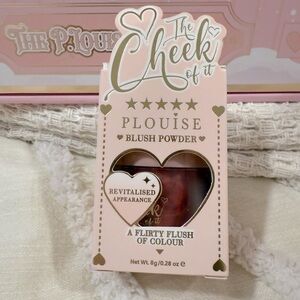 Plouise powder blush in red velvet.